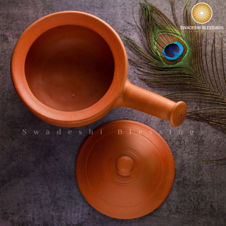 Clay Frying Pan &amp; Sauce Pans