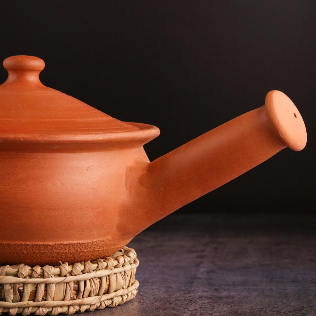 Frying Clay Clay Frying Pan & Sauce Pans – Swadeshi Blessings