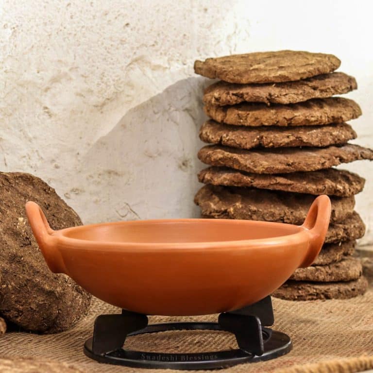 Swadeshi Blessings Gas CookTop Stand For Curved Bottom Clay Pots for Cooking- Compatible With Glass Top Electric Stoves